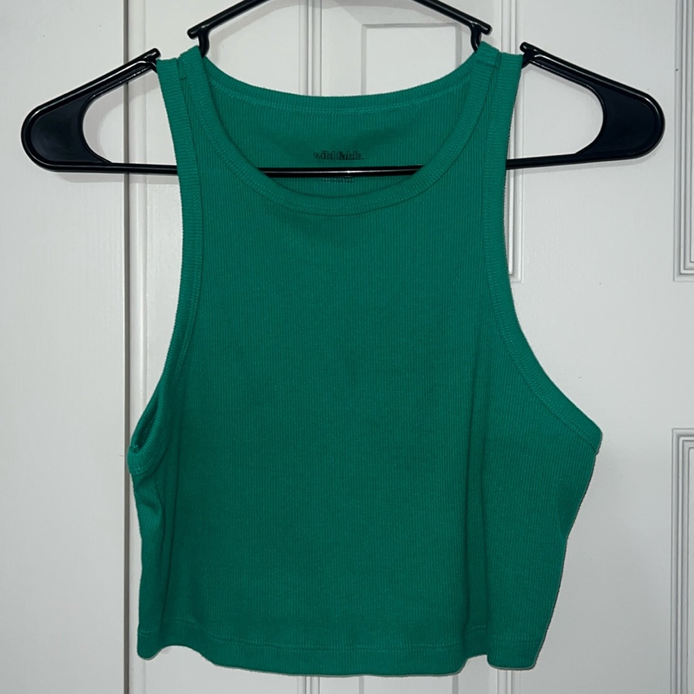 L Wild Fable Crop Tank